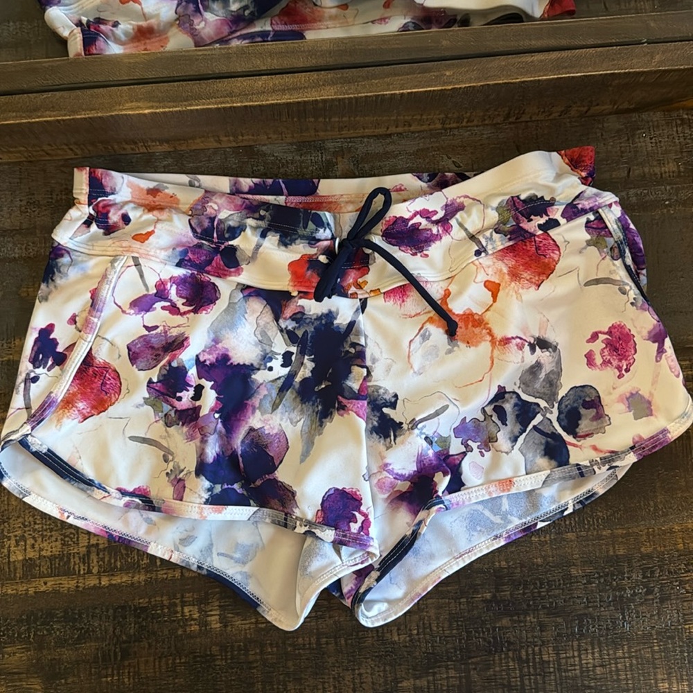 Athleta swim shorts